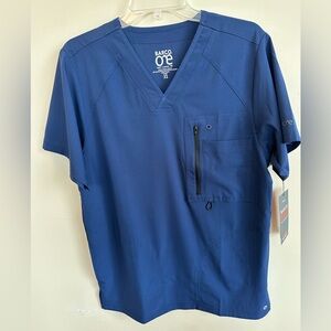 Barco One Men's Navy Scrub Top